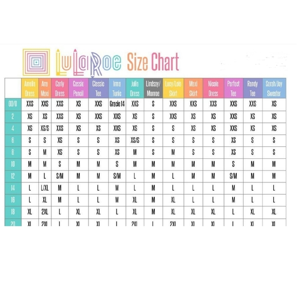 LuLaRoe Irma Shirt Top Tunic XXS NWT - Picture 7 of 7